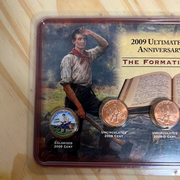 2009 Ultimate Lincoln ANNIVERSARY CENTS! - Picture 2 of 6